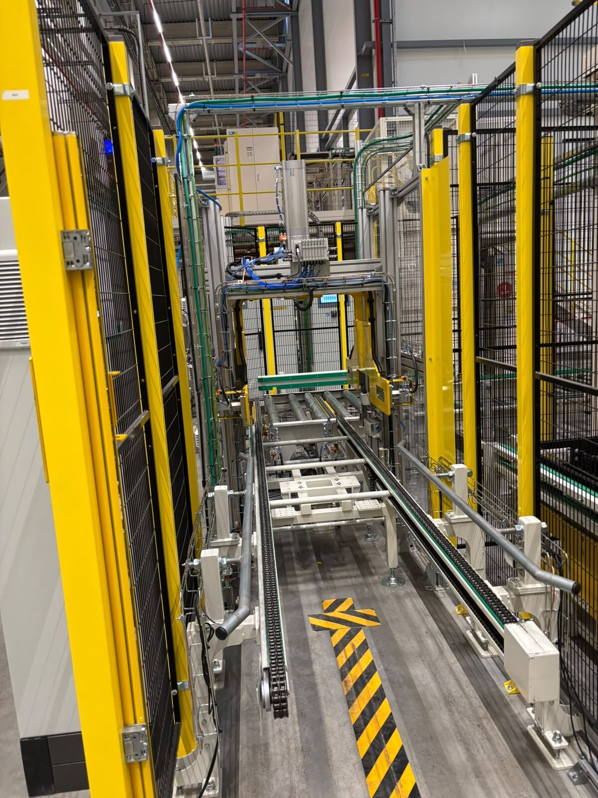 Industrijske inštalacije ob proizvodni liniji