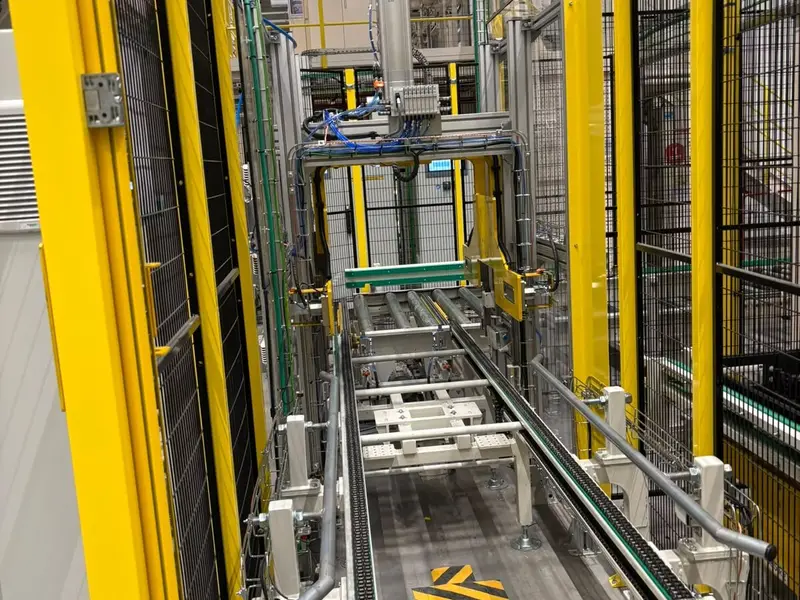 Industrijske inštalacije ob proizvodni liniji